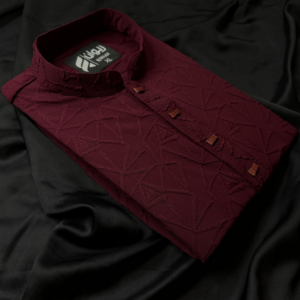 চাইনিজ পপকর্ন মেরুন পাঞ্জাবি