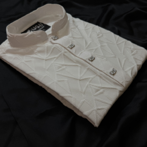 চাইনিজ পপকর্ন সাদা পাঞ্জাবি